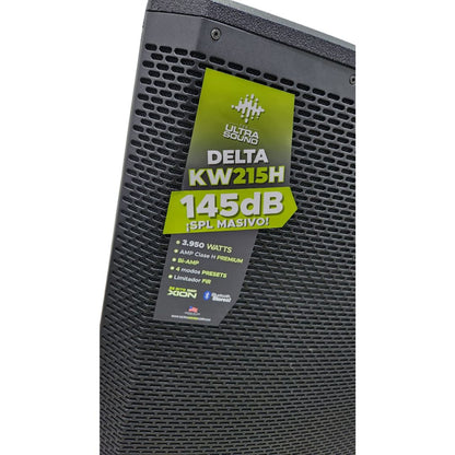ULTRASOUND DELTA KW215H | Caja Activa Profesional 3950W