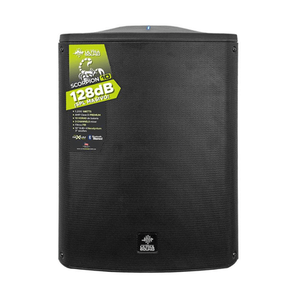 ULTRASOUND SCORPION 10’’ | Subwoofer Activo Portátil con Arreglo Lineal y DSP Nexium