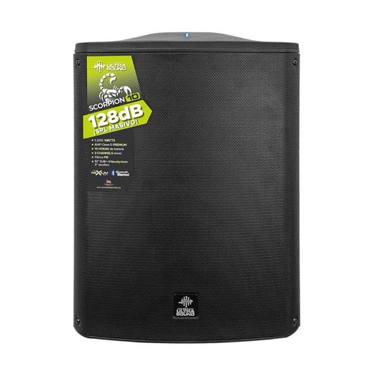 ULTRASOUND SCORPION 10’’ | Subwoofer Activo Portátil con Arreglo Lineal y DSP Nexium