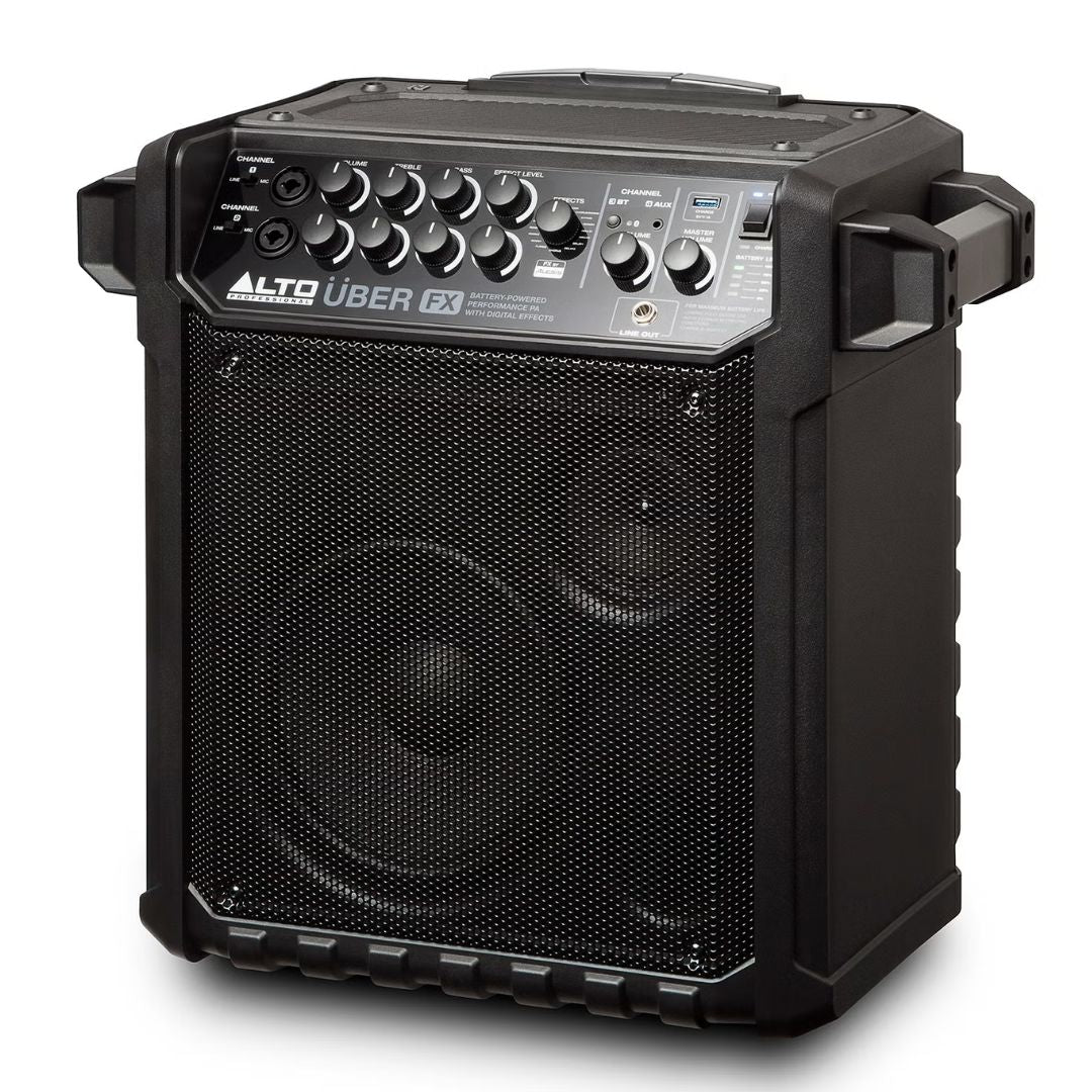 ALTO PROFESSIONAL UberFX MK2 | Sistema PA Portátil con Batería, Bluetooth y Mezclador Integrado