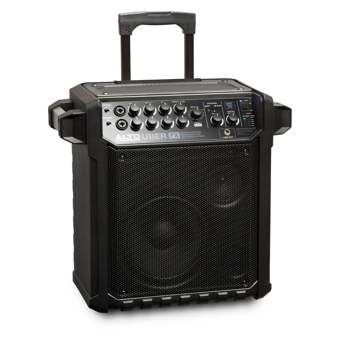 ALTO PROFESSIONAL UberFX MK2 | Sistema PA Portátil con Batería, Bluetooth y Mezclador Integrado