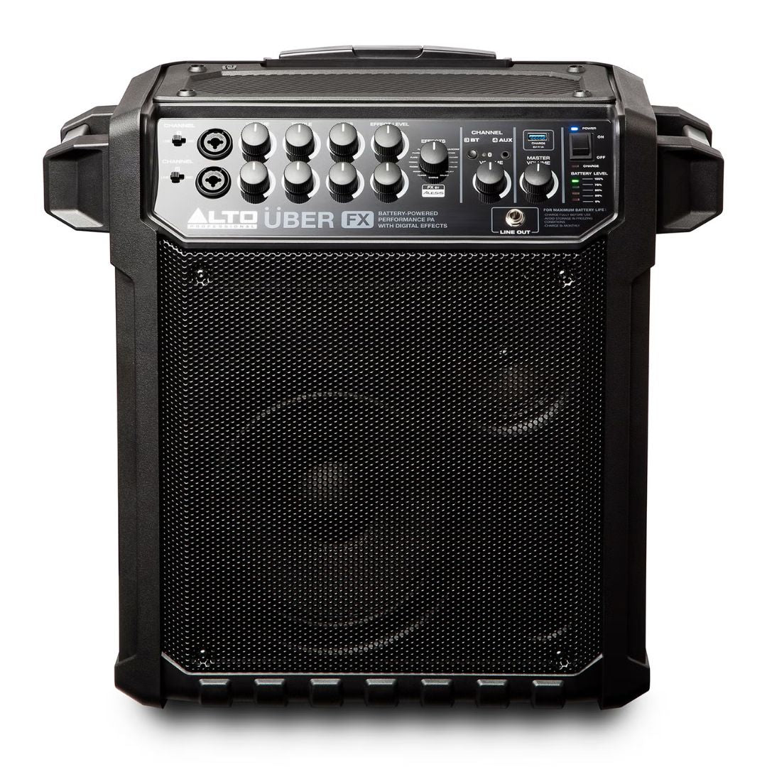 ALTO PROFESSIONAL UberFX MK2 | Sistema PA Portátil con Batería, Bluetooth y Mezclador Integrado