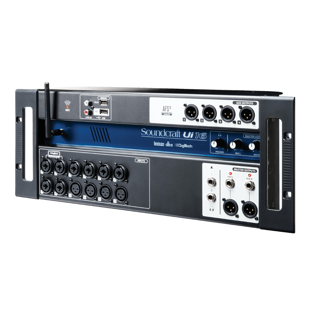 SOUNDCRAFT Ui16 | Consola Digital de 16 Canales con Control Inalámbrico vía Wi-Fi