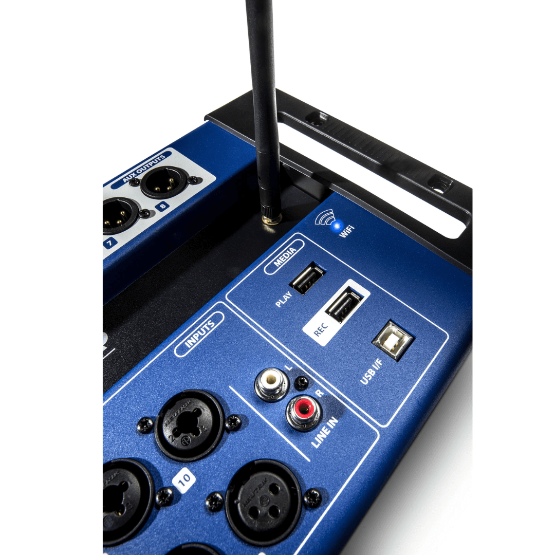 Soundcraft Ui24R – Consola Digital de 24 Canales con Grabación Multitrack y Control Inalámbrico