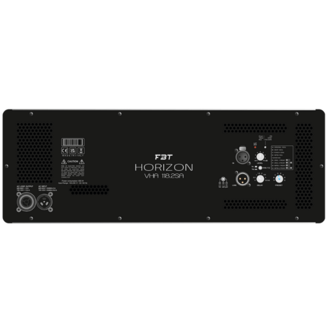 FBT VHA 118.2SA | Sub Bajo Activo de 18’’