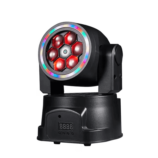 Cabezal Móvil LED Beam con Láser - Efecto Profesional para Fiestas y Escenarios