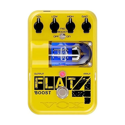 VOX FLAT 4 BOOST TG-1  | Pedal Booster de Tubo de Vacío