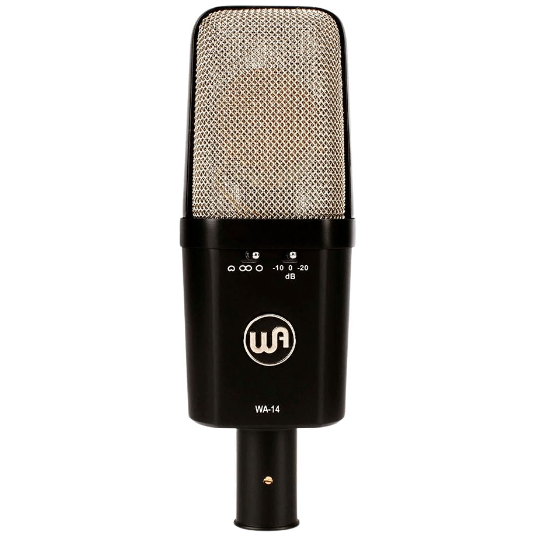 WARM Audio WA-14 | Micrófono de Condensador de Diafragma Grande Multipatrón con Cápsula CK12
