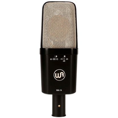 WARM Audio WA-14 | Micrófono de Condensador de Diafragma Grande Multipatrón con Cápsula CK12