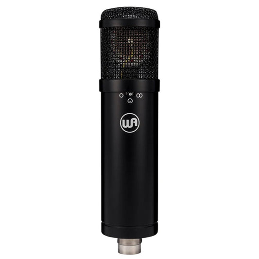 WARM Audio WA-47J Black | Micrófono de Condensador FET de Diafragma Grande Multipatrón