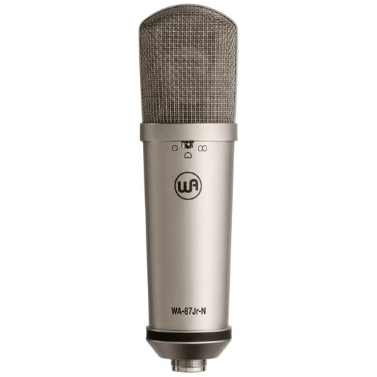 WARM Audio WA-87jr-N | Micrófono de Condensador FET de Diafragma Grande Multipatrón