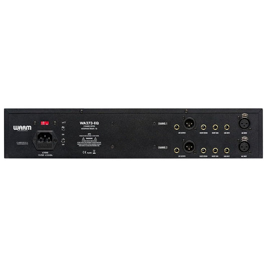 WARM Audio WA273-EQ | Preamplificador y Ecualizador Dual Clase A con Transformadores Carnhill