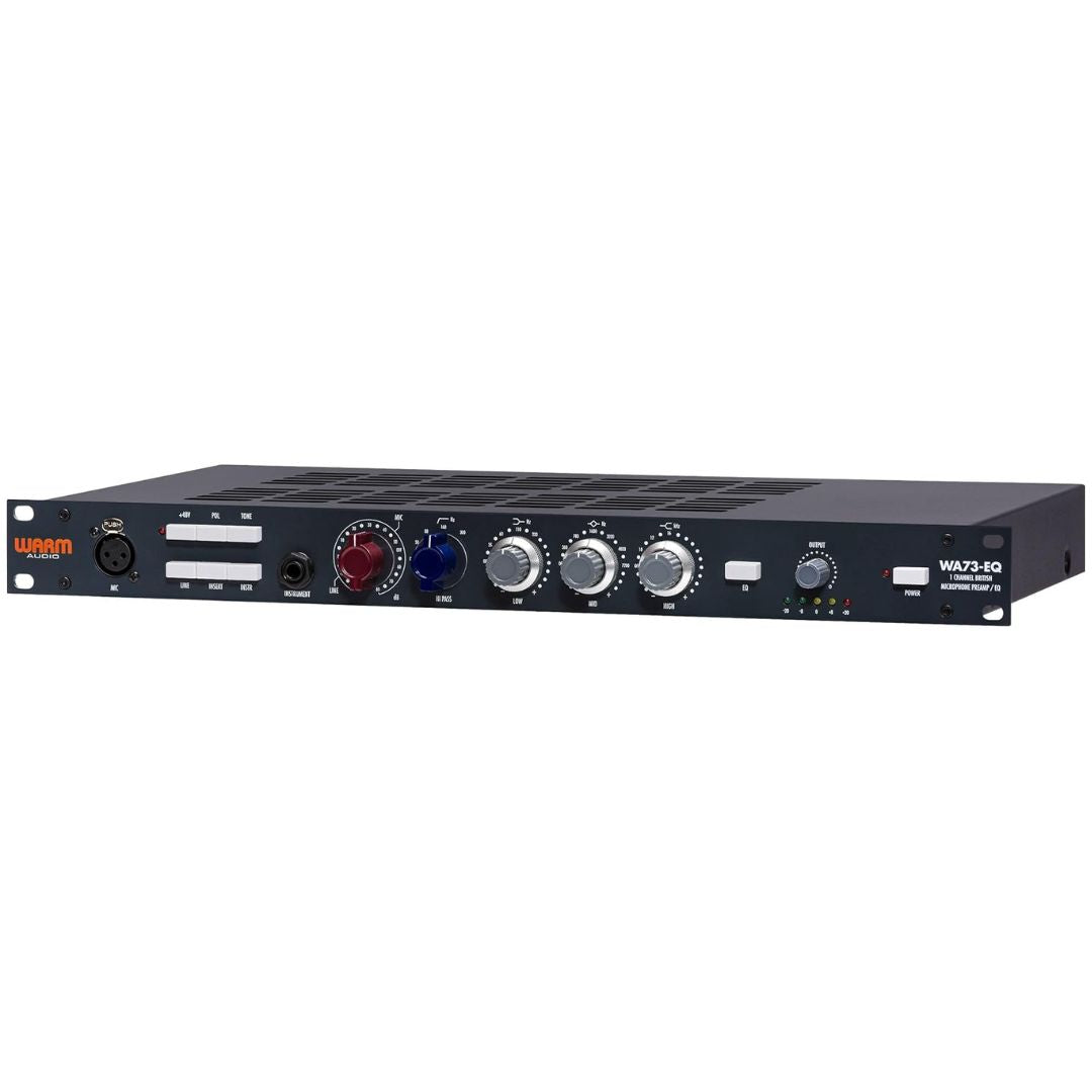 WARM Audio WA73-EQ | Preamplificador de Micrófono Clase A con Ecualizador de 3 Bandas
