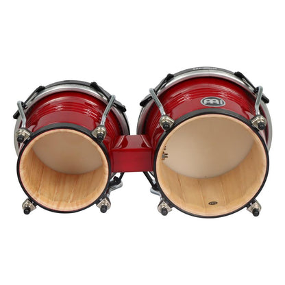 MEINL WBTR300WR | Bongó 6.75” / 8” Marathon Traditional Rojo Vino con Parches REMO