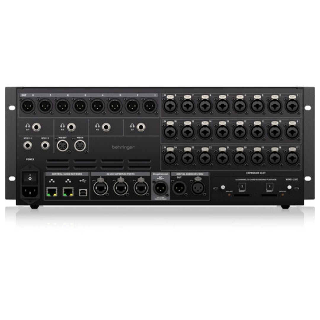 Behringer WING RACK | Mezclador Digital Profesional Estéreo de 48 Canales para Montaje en Rack