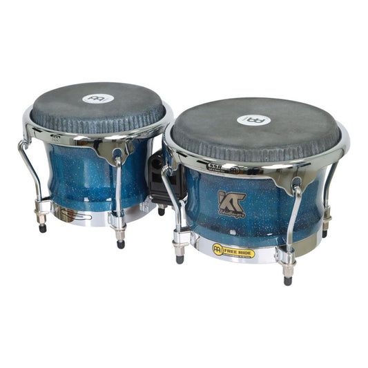 MEINL WKT400BW | Bongó 7” / 8.5” Kachiro Thompson Azul Wave con Parches REMO