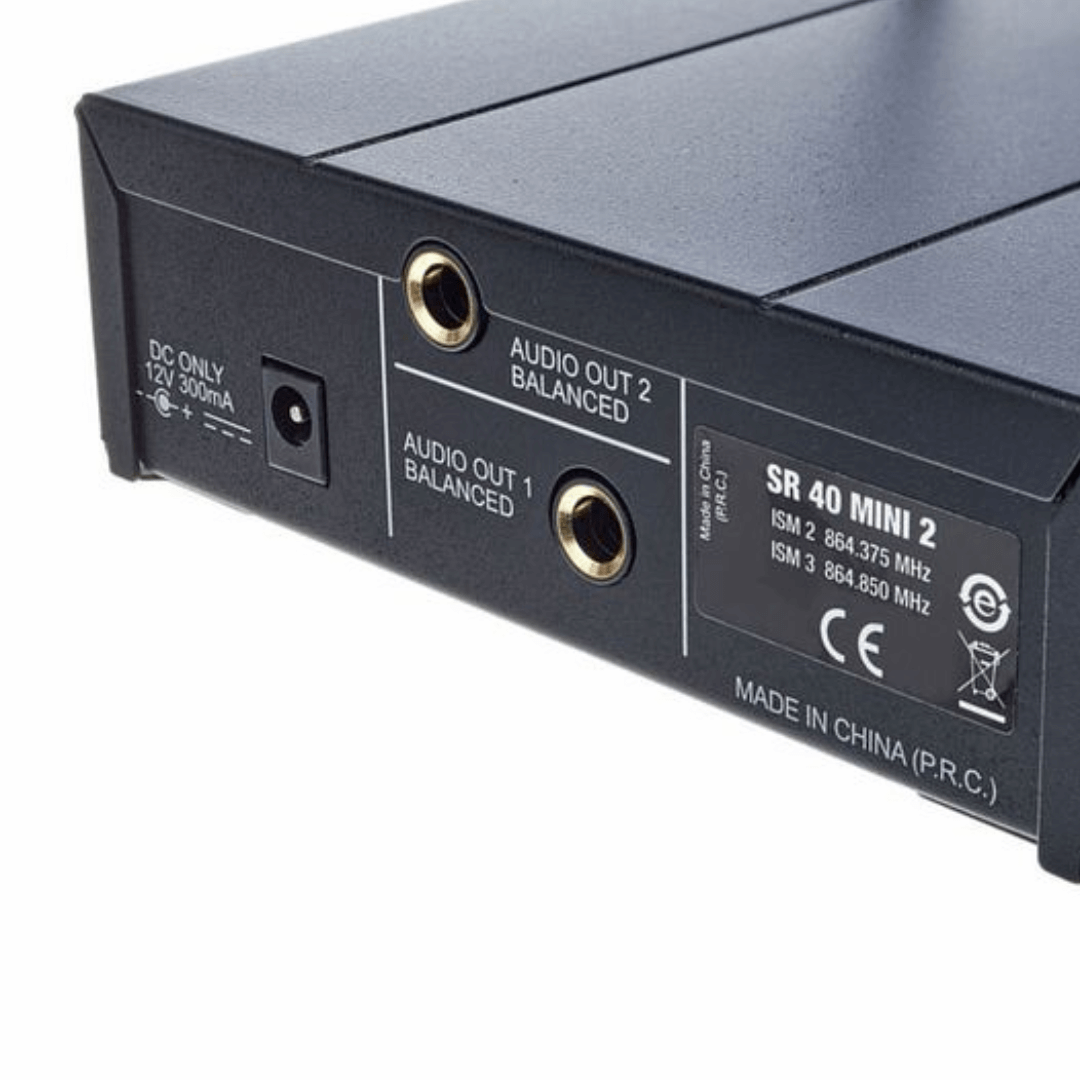 AKG WMS40 Mini2 Vocal Set | Sistema Inalámbrico Doble UHF para Voz