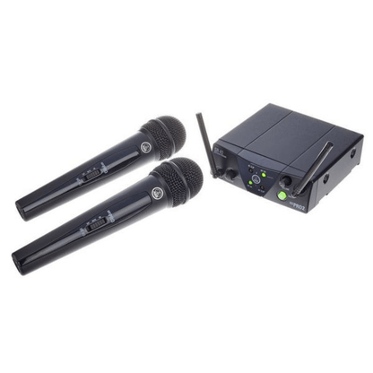 AKG WMS40 Mini2 Vocal Set | Sistema Inalámbrico Doble UHF para Voz