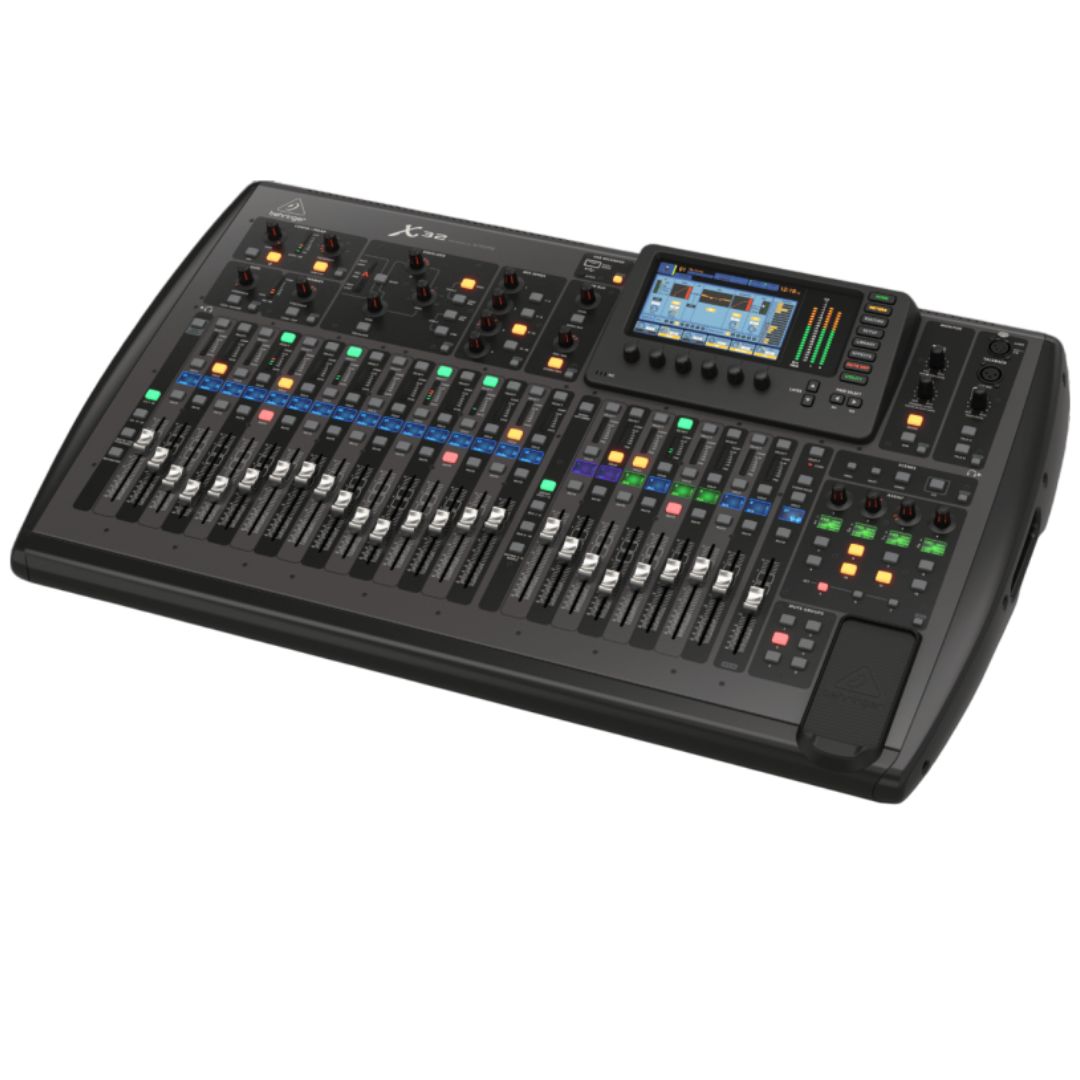 Behringer X32 | Consola Digital Profesional de 32 Canales para Sonido en Vivo y Estudio