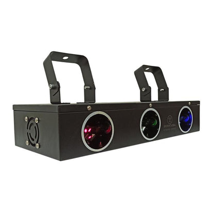 SONIC USA Xtreme Head3 | Proyector Láser Multiefectos RGB de 3 Proyecciones