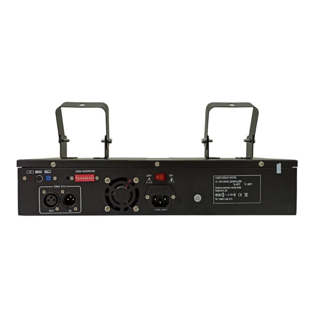 SONIC USA Xtreme Head3 | Proyector Láser Multiefectos RGB de 3 Proyecciones