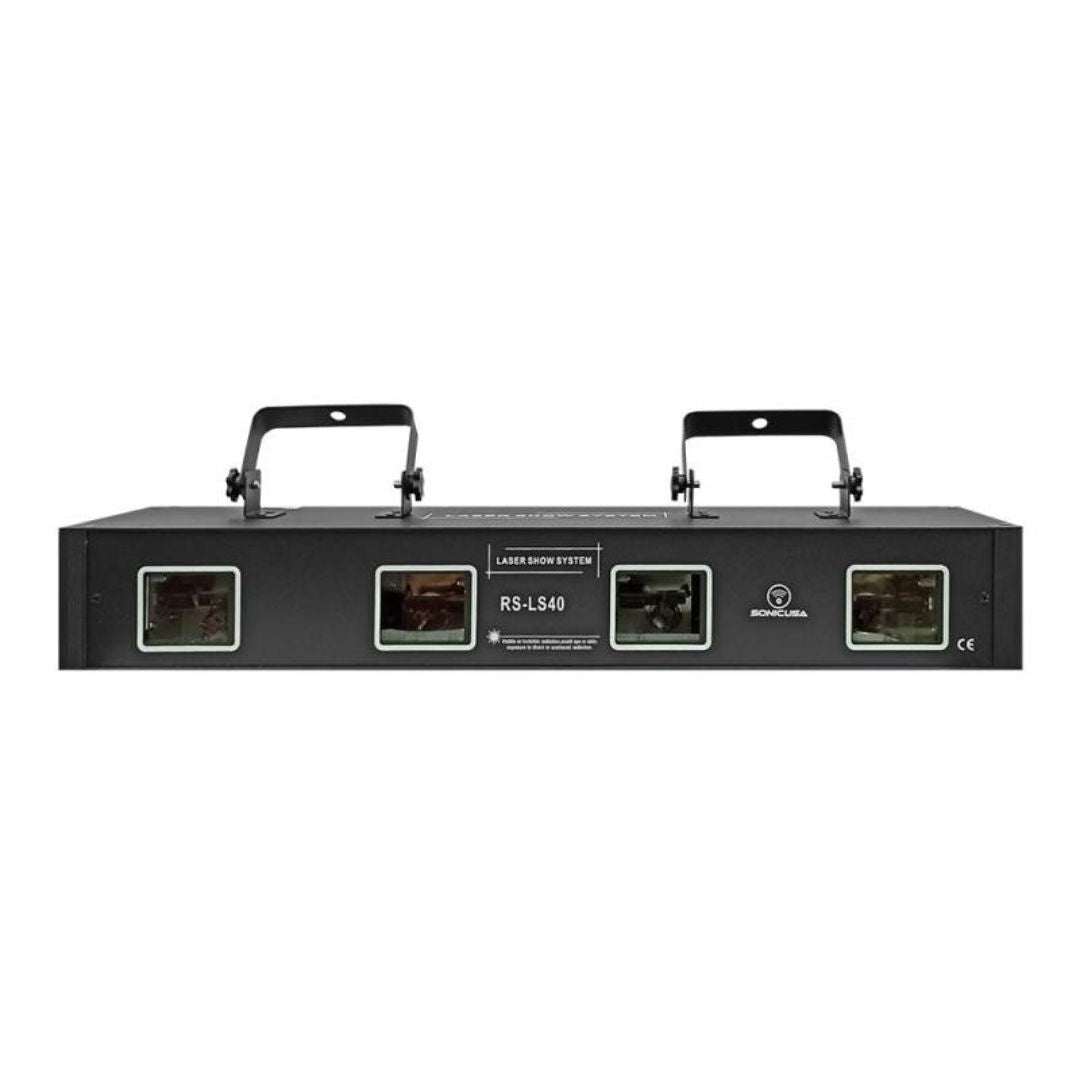SONIC USA Xtreme Head4X | Proyector Láser Multiefectos RGBP 400 mW