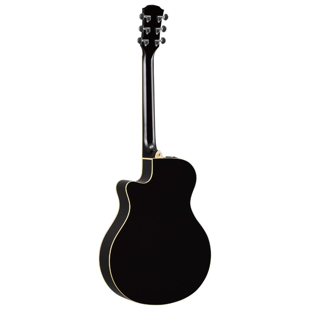 Yamaha APX600M Smoky Black | Guitarra Electroacústica de Cuerpo Delgado