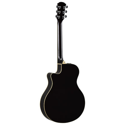 Yamaha APX600M Smoky Black | Guitarra Electroacústica de Cuerpo Delgado