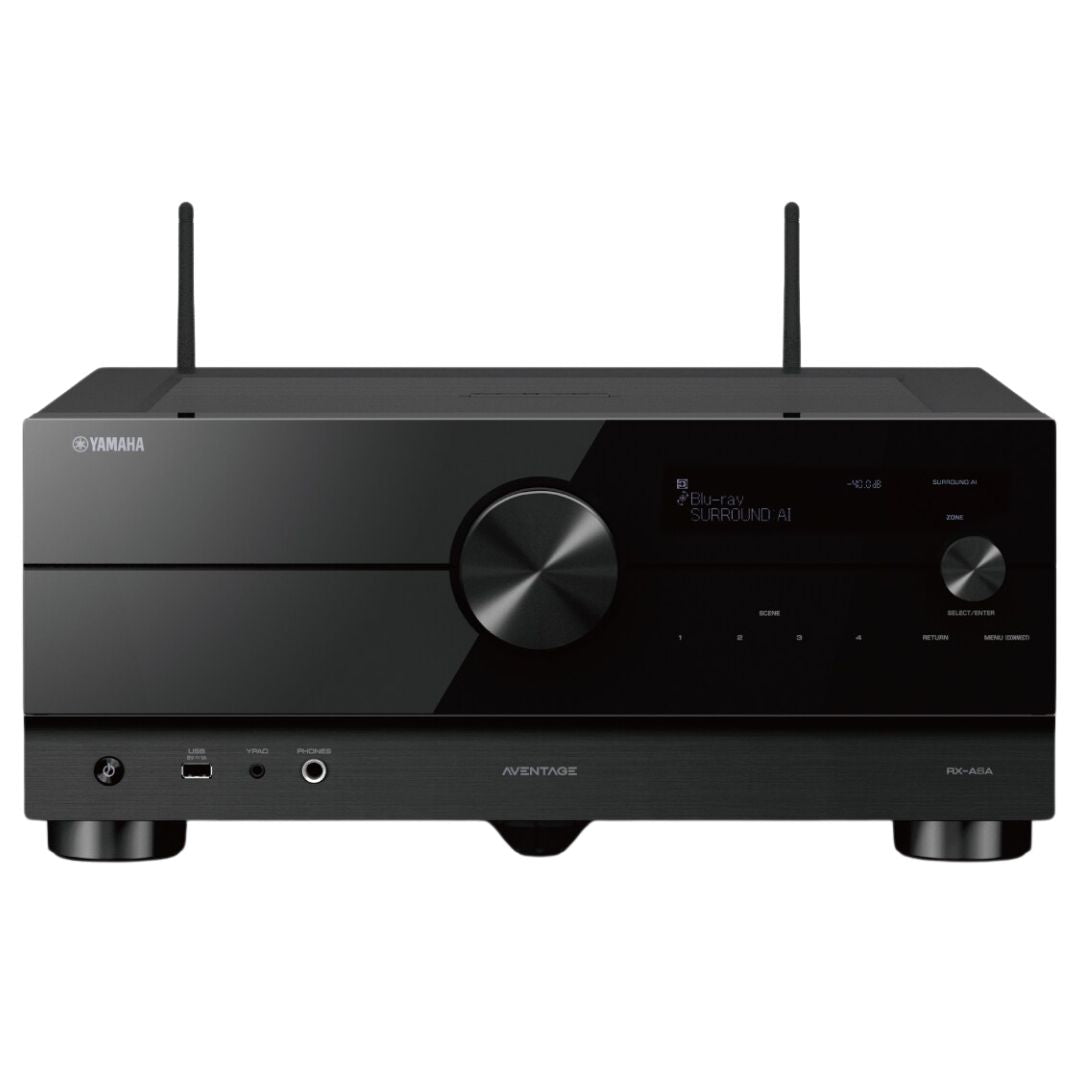 Yamaha AVENTAGE RX-A6A | Receptor AV 9.2 Canales 8K/4K con Wi-Fi, Bluetooth y MusicCast