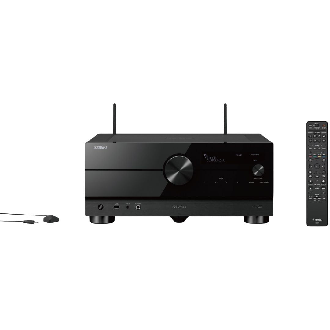 Yamaha AVENTAGE RX-A6A | Receptor AV 9.2 Canales 8K/4K con Wi-Fi, Bluetooth y MusicCast