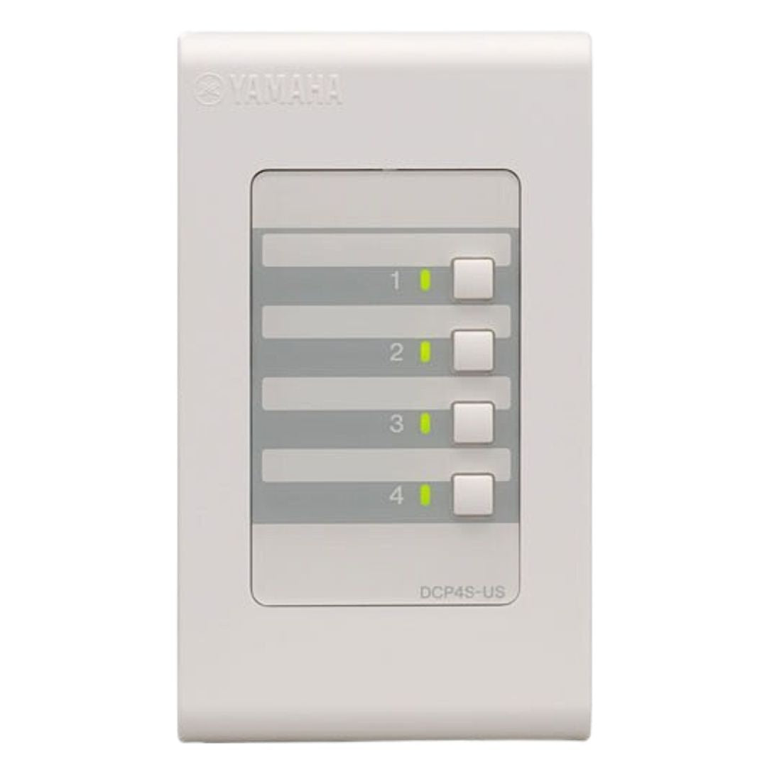 Yamaha DCP4S-US | Panel de Control Digital de Pared con 4 Interruptores