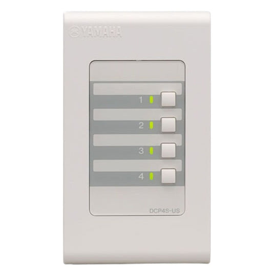 Yamaha DCP4S-US | Panel de Control Digital de Pared con 4 Interruptores