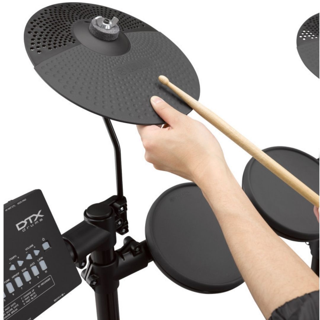 Yamaha DTX402K | Batería Electrónica con 10 Funciones de Entrenamiento