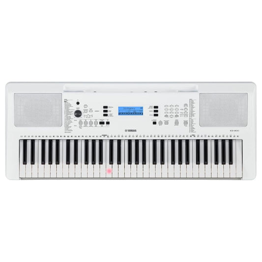 Yamaha EZ-300 | Teclado Portátil de 61 Teclas Iluminadas Blanco