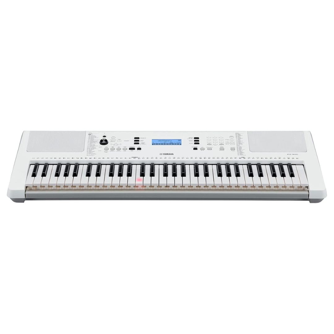 Yamaha EZ-300 | Teclado Portátil de 61 Teclas Iluminadas Blanco