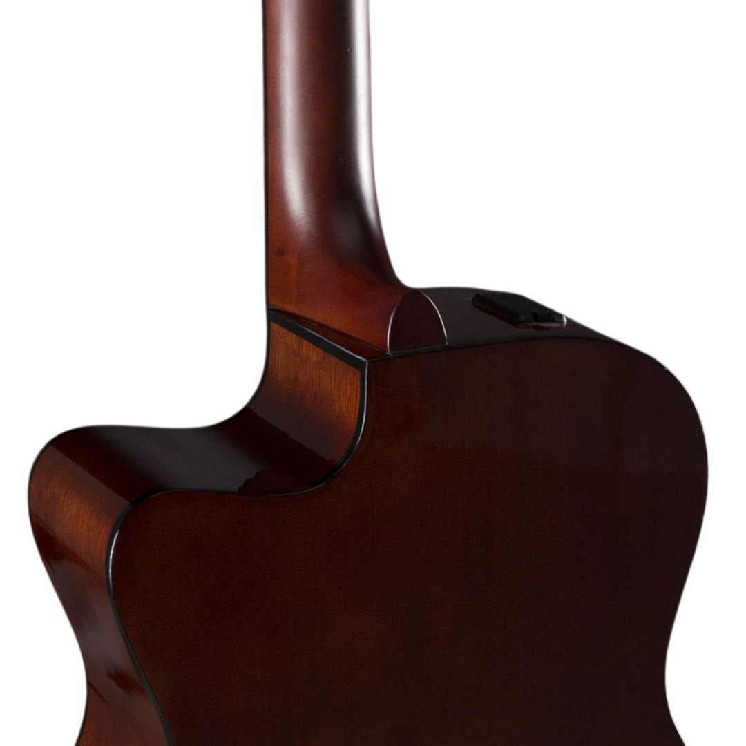 Yamaha FSX315C TBS | Guitarra Electroacústica Concert Cutaway – Tobacco Brown Sunburst