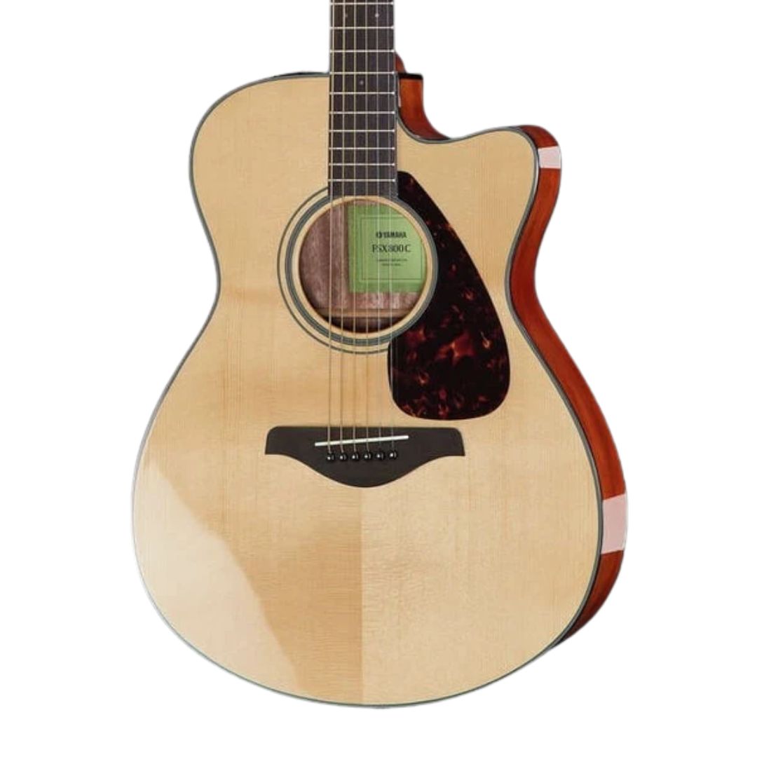 Yamaha FSX800C NT | Guitarra Electroacústica Concert con Tapa de Abeto Macizo – Natural