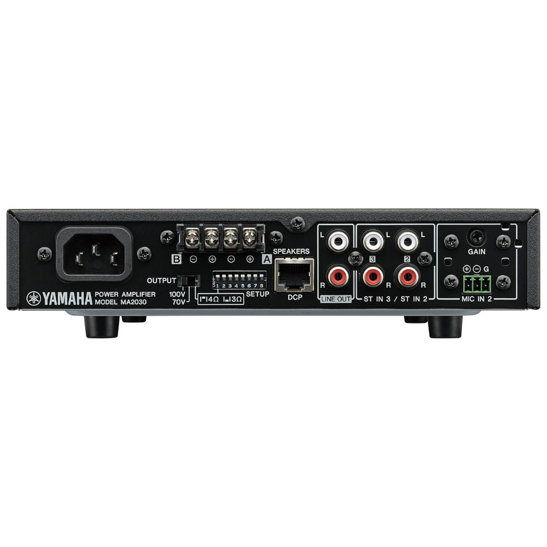 Yamaha MA2030 | Mezclador Amplificador de 60W para Sistemas de Audio Comercial