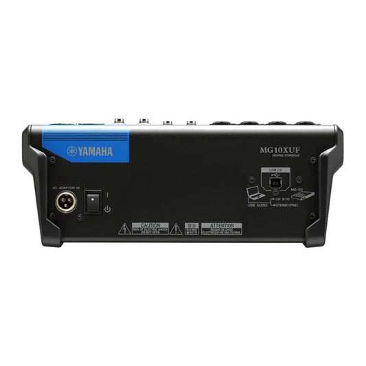 Yamaha MG10XUF | Consola de Audio de 10 Canales con Interpuerta USB y Efectos SPX Integrados