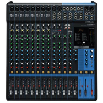 Yamaha MG16XU | Consola de Audio de 16 Canales con Interfaz USB y Efectos SPX
