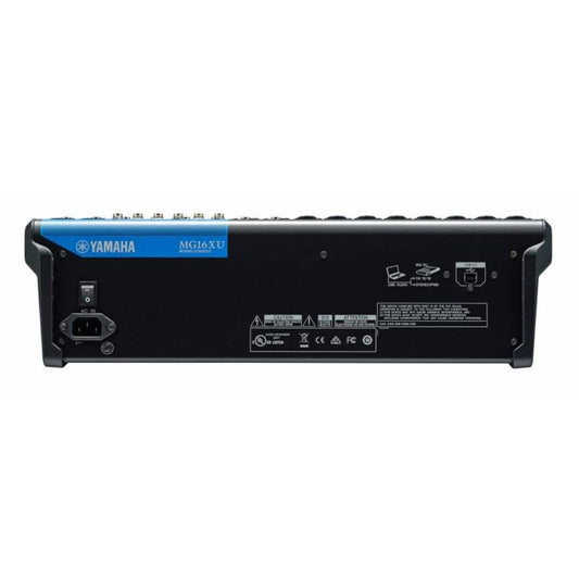 Yamaha MG16XU | Consola de Audio de 16 Canales con Interfaz USB y Efectos SPX