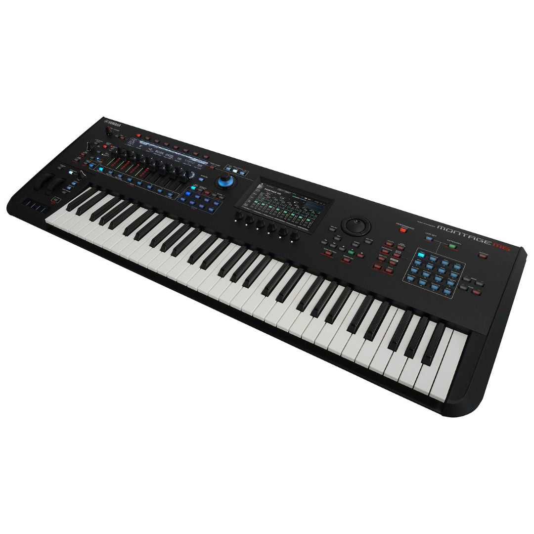 Yamaha MONTAGE M6 | Sintetizador Profesional Flagship de 61 Teclas con 3 Motores de Sonido
