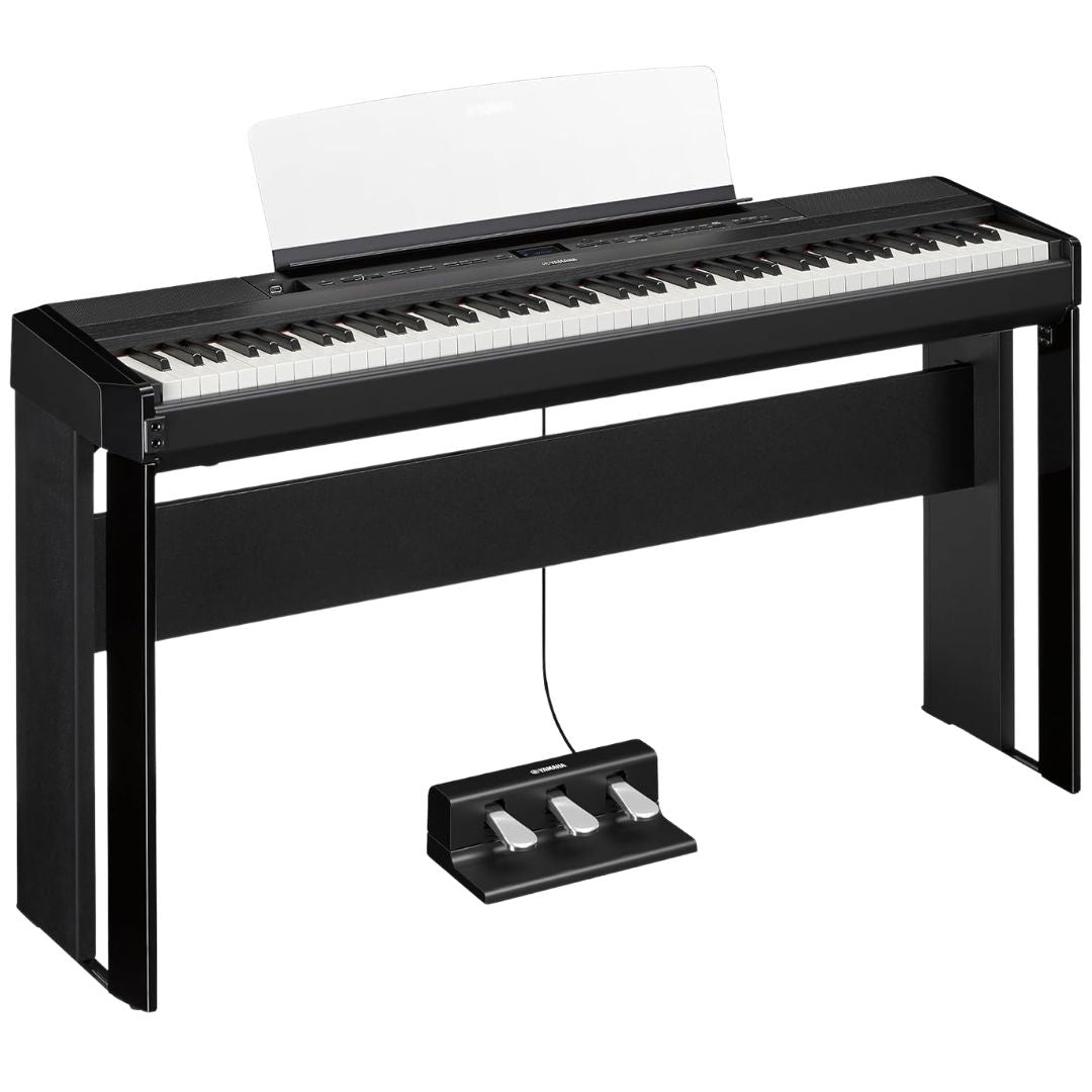 Yamaha P-525B | Piano Digital Portátil de 88 Teclas GrandTouch-S con Bluetooth