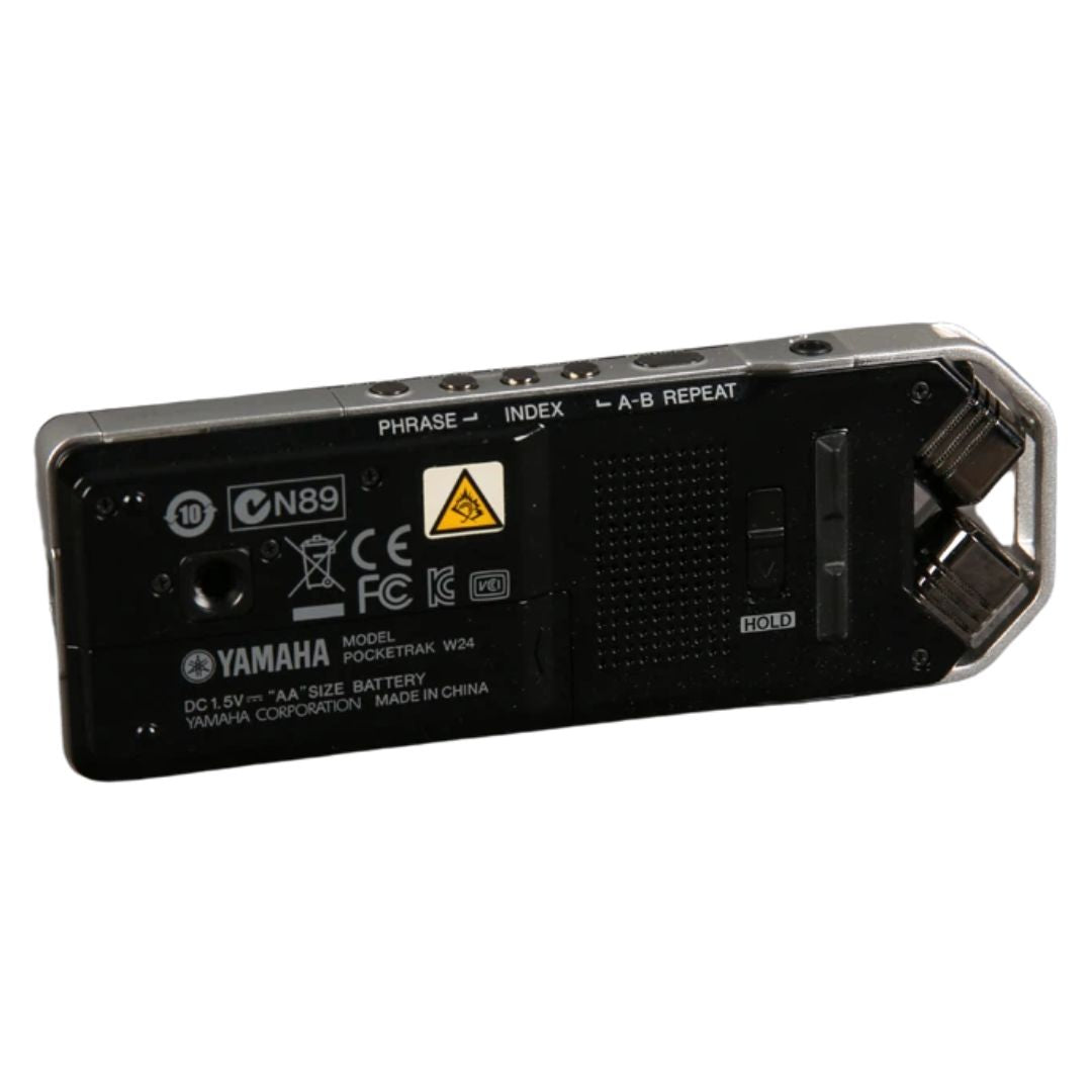 Yamaha POCKETRAK W24 | Grabadora Digital Portátil de 24-bit / 96 kHz con Memoria de 2 GB