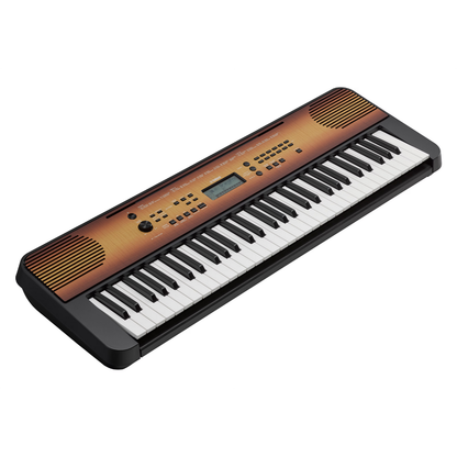Yamaha PSR-E360MA | Teclado Portátil de 61 Teclas Sensibles Color Maple
