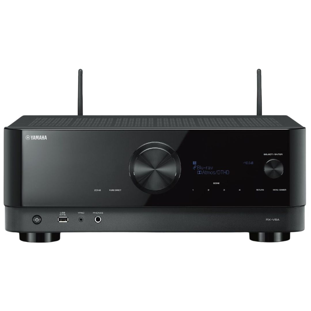 Yamaha RX-V6A | Receptor AV 7.2 Canales 100W 8K/4K con Dolby Atmos y MusicCast