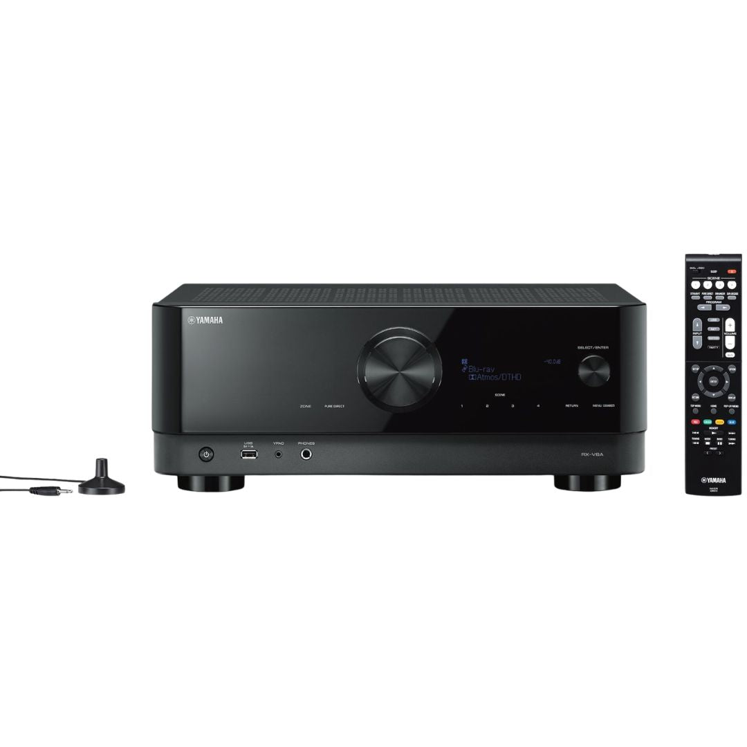 Yamaha RX-V6A | Receptor AV 7.2 Canales 100W 8K/4K con Dolby Atmos y MusicCast