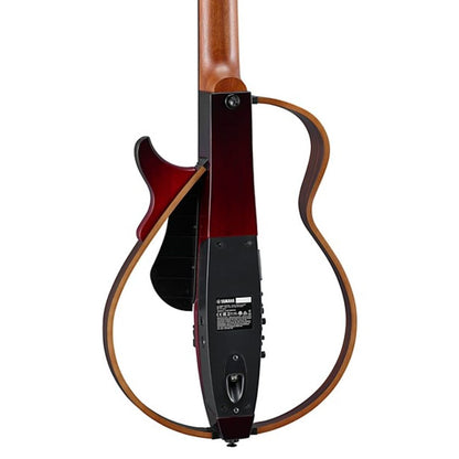 Yamaha SLG200N CRB | Silent Guitar de Nylon con Sistema SRT – Crimson Red Burst