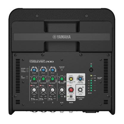 Yamaha STAGEPAS 200BTR | Sistema PA Portátil Recargable de 180W con Bluetooth
