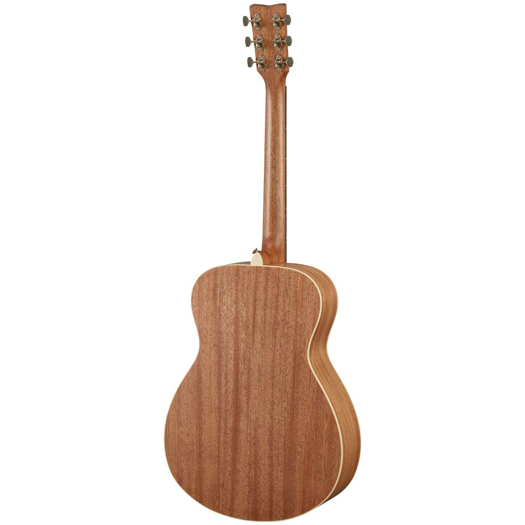 Yamaha STORIA I | Guitarra Electroacústica Concert con Tapa Sólida de Abeto – Blanco/Azul Claro